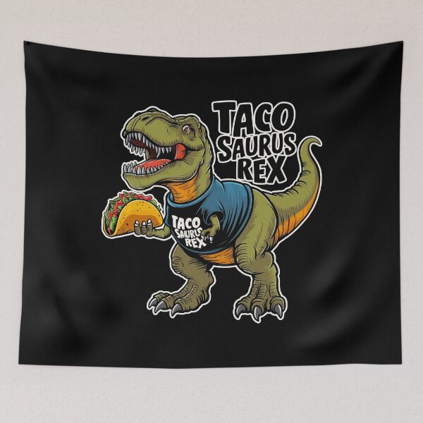 Item preview, Taco Saurus Rex Funny Kawaii T-Shirt designed and sold by Witty Shirts.