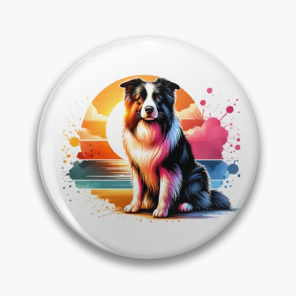 Artikelvorschau, Border Collie Sonnenuntergang entworfen und verkauft von TheAnimalZ00.