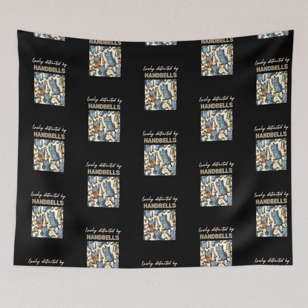 Item preview, Easily distracted by handbells designed and sold by sydney-syder.