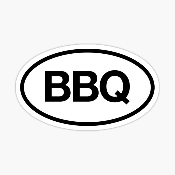 BBQ For Food Lover Foodie Sticker