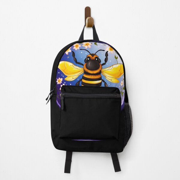 Item preview, Purple Honey Moon Bee With Flowers designed and sold by SassyArtistry.