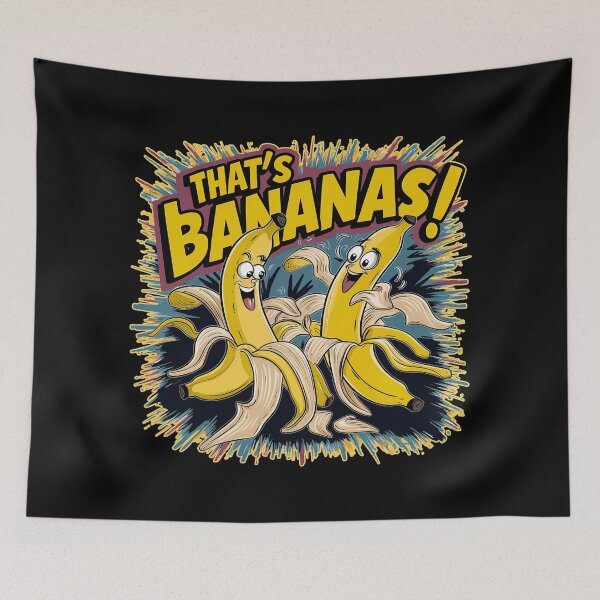 Item preview, That's Bananas! Kawaii T-Shirt designed and sold by Witty Shirts.