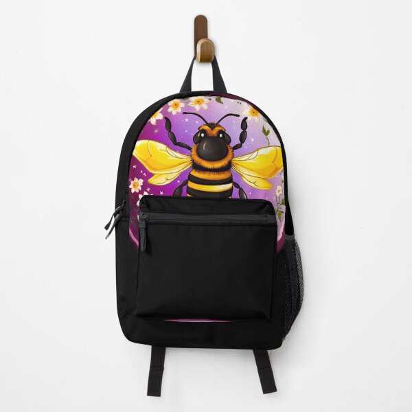 Item preview, Pink Honey Moon Bee With Flowers designed and sold by SassyArtistry.