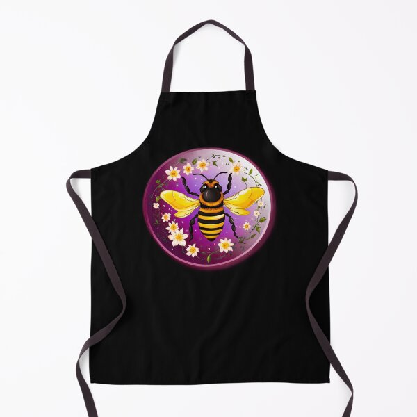Item preview, Pink Honey Moon Bee With Flowers designed and sold by SassyArtistry.