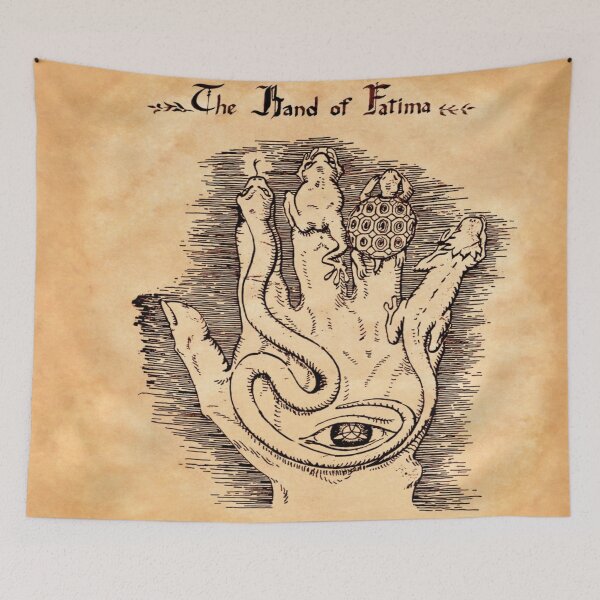 Item preview, The Hand of Fatima designed and sold by PrescottManor.