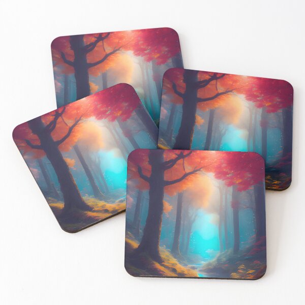 Item preview, Vibrant Colors and Crystal-clear Water in the Enchanted Forest Realm - Elves Design designed and sold by Second Draft Visuals.