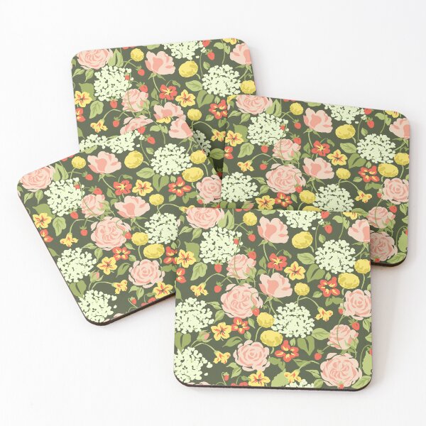 Item preview, Floral Green Garden designed and sold by PeachyLitchi.