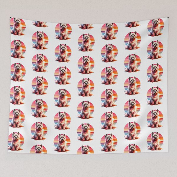Item preview, Cairn Terrier Sunset designed and sold by TheAnimalZ00.