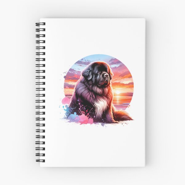 Item preview, Newfoundland Dog Sunset designed and sold by TheAnimalZ00.