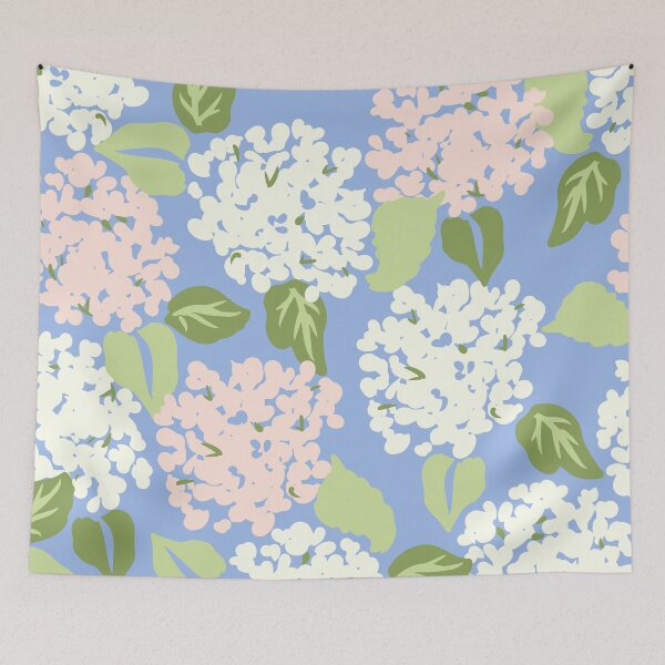 Item preview, Pastel Hydrangeas designed and sold by PeachyLitchi.