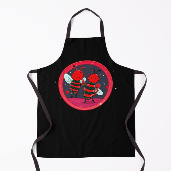 Item preview, Red Love Honey Moon Bees designed and sold by SassyArtistry.