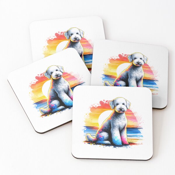 Item preview, Bedlington Terrier Sunset designed and sold by TheAnimalZ00.
