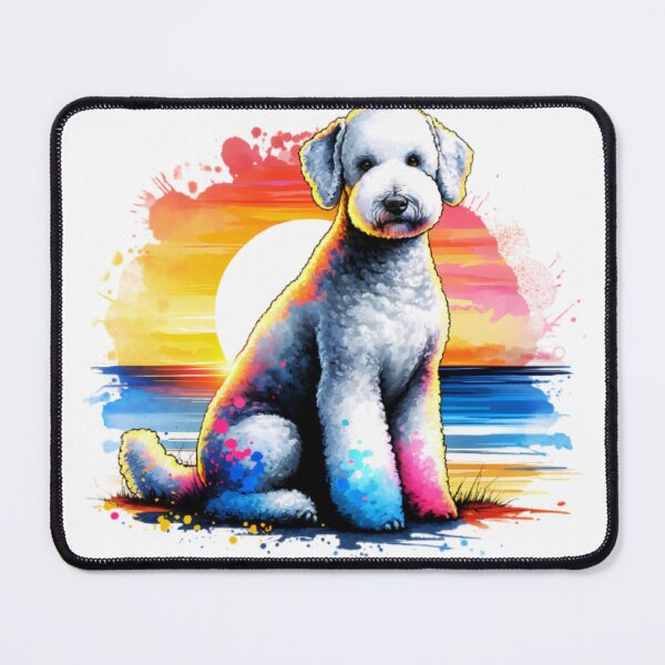 Item preview, Bedlington Terrier Sunset designed and sold by TheAnimalZ00.
