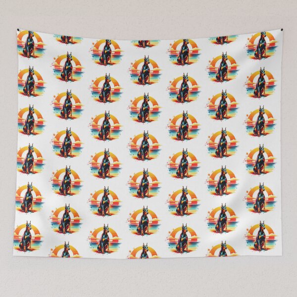 Item preview, Doberman Pinscher Sunset designed and sold by TheAnimalZ00.