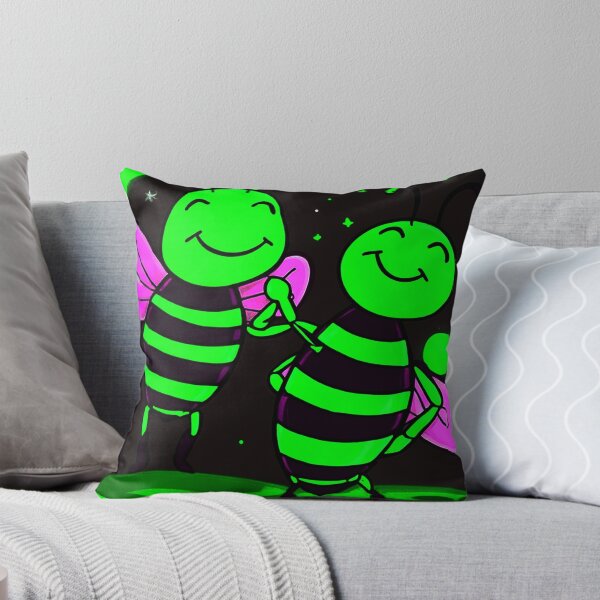Item preview, Green Love Honey Moon Bees  designed and sold by SassyArtistry.