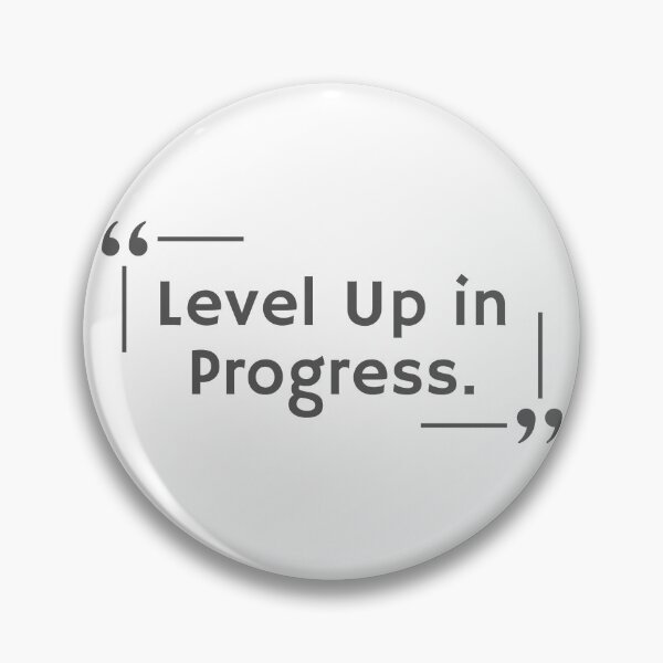 Item preview, Level Up in Progress. designed and sold by Kingkham-Design.
