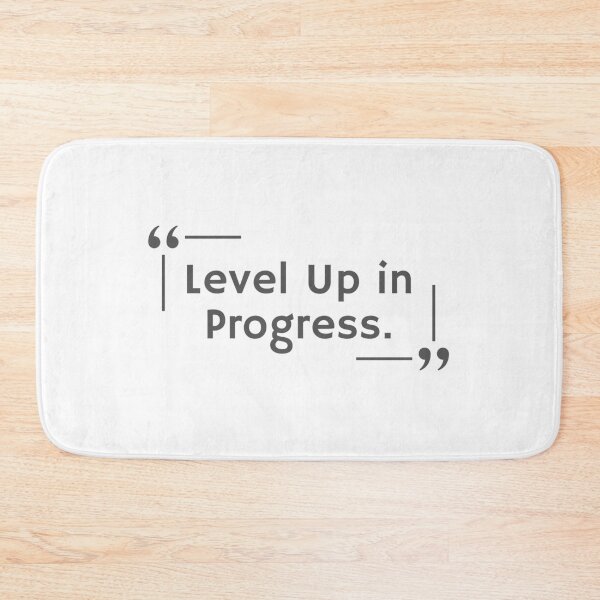 Item preview, Level Up in Progress. designed and sold by Kingkham-Design.
