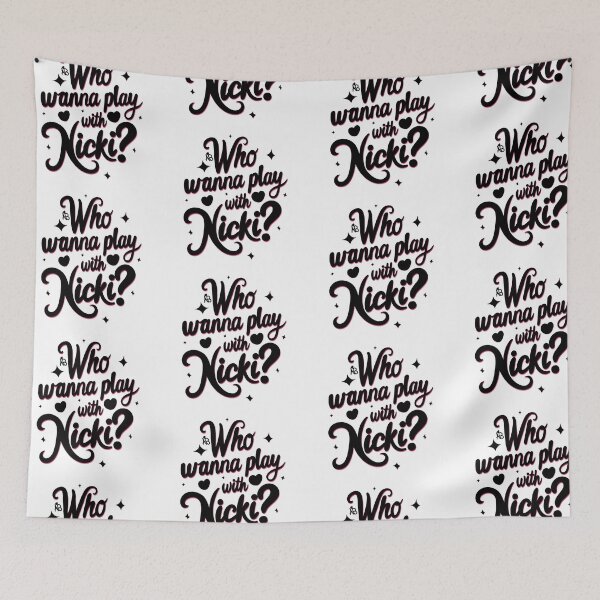 Item preview, Who Wanna Play with Nicki?, Nicki Minaj designed and sold by altbarbzz.
