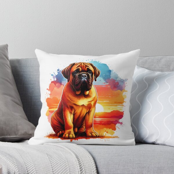 Item preview, Bullmastiff Sunset designed and sold by TheAnimalZ00.