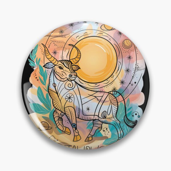 Item preview, Taurus Astrology. Sun in Taurus, Zodiac sign, Taurus symbol designed and sold by ZodiacWonders.