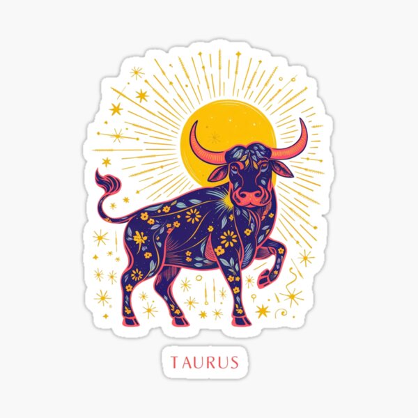 Item preview, Taurus Astrology. Sun in Taurus, Zodiac sign, Taurus symbol designed and sold by ZodiacWonders.