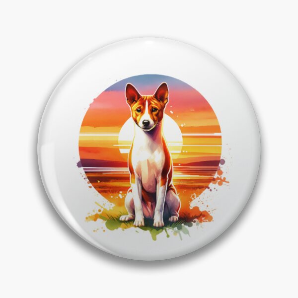 Item preview, Basenji Sunset designed and sold by TheAnimalZ00.