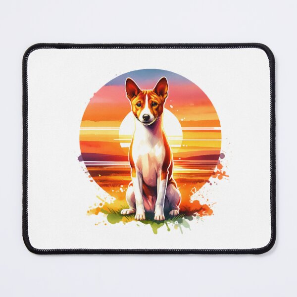 Item preview, Basenji Sunset designed and sold by TheAnimalZ00.