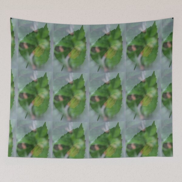 Item preview, green leaf with water drops, leaf under the water designed and sold by pipikijung.