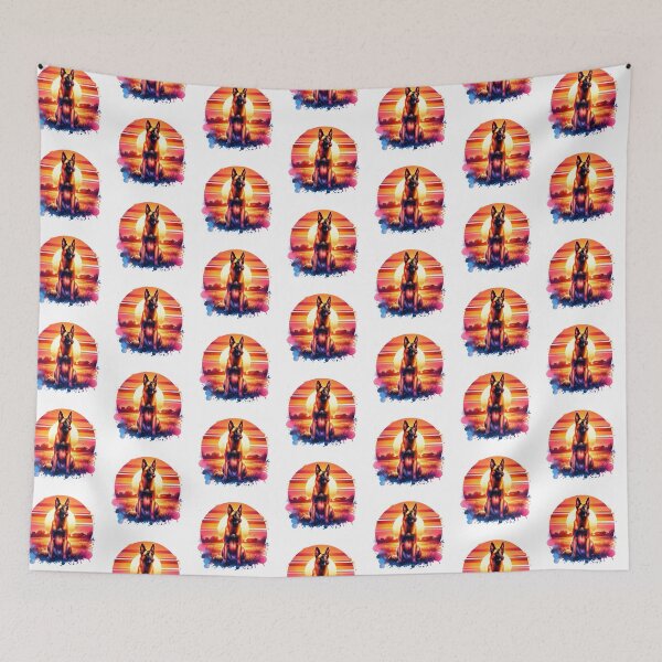 Item preview, Belgian Malinois Sunset designed and sold by TheAnimalZ00.