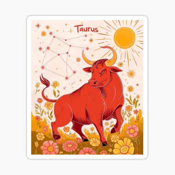 Item preview, Taurus Astrology. Sun in Taurus, Zodiac sign, Taurus symbol designed and sold by ZodiacWonders.