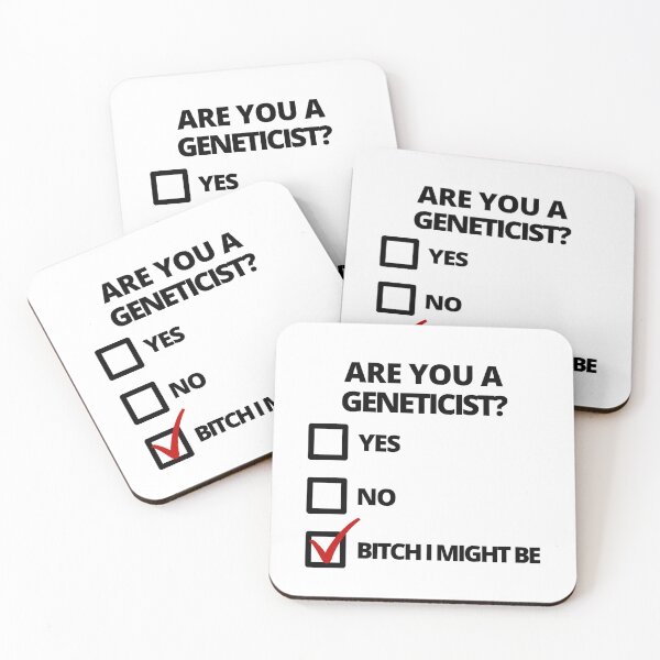 Item preview, Are You A Geneticist? - DNA, Genetic Disorders, Gene Expression, Genetic Mapping, Genome Sequencing, Molecular Biology designed and sold by jadedscientist.