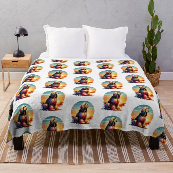 Item preview, Afghan Hound Sunset designed and sold by TheAnimalZ00.