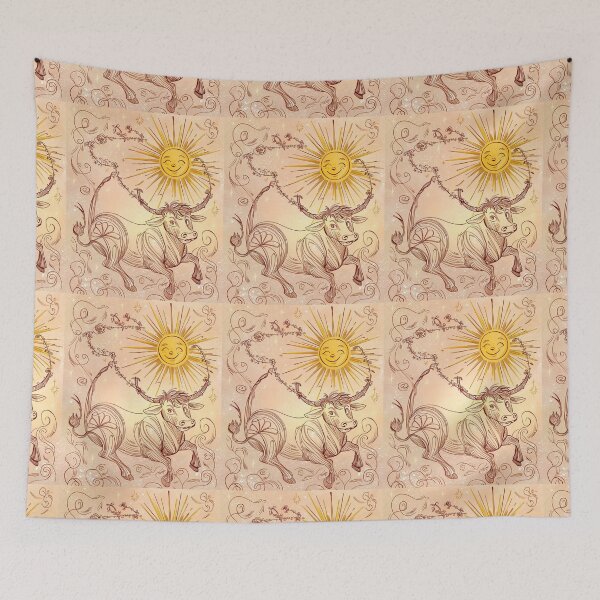 Item preview, Taurus Astrology. Sun in Taurus, Zodiac sign, Taurus symbol designed and sold by ZodiacWonders.