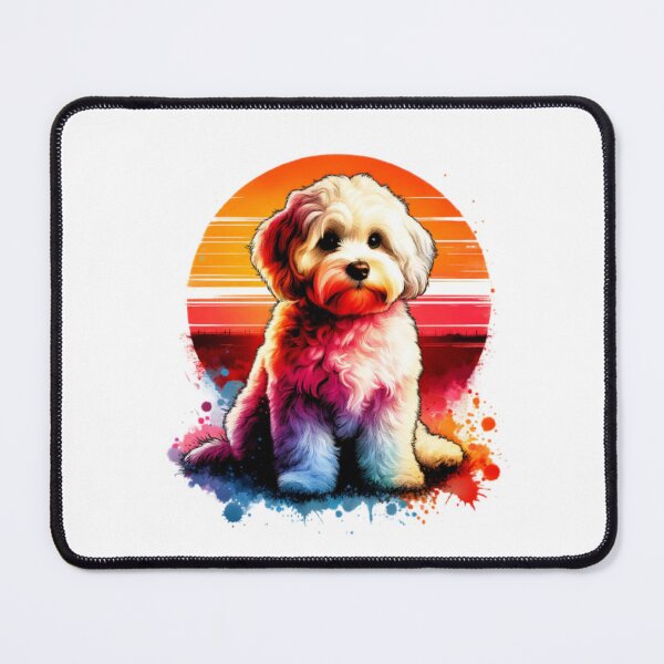 Item preview, Maltipoo Sunset designed and sold by TheAnimalZ00.
