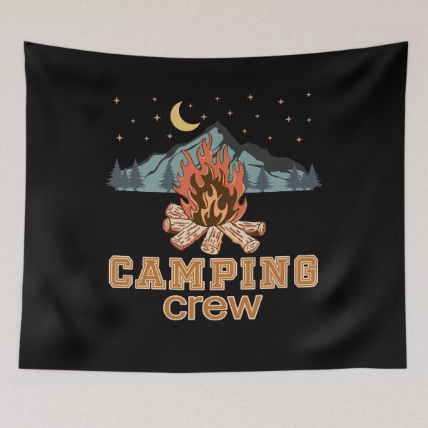 Item preview, Camping crew Camping Club designed and sold by onzpacesdesign.
