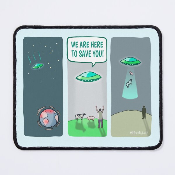 Item preview, Aliens to the rescue designed and sold by Frank J. Art.