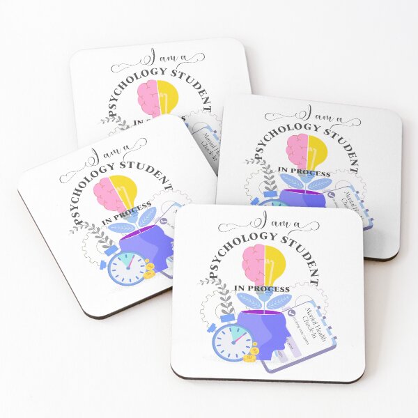 Item preview, I am a psychology student in progress. designed and sold by Mahilis.