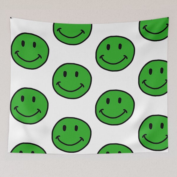 Item preview, Green Smiley Face designed and sold by Rachel-JW.