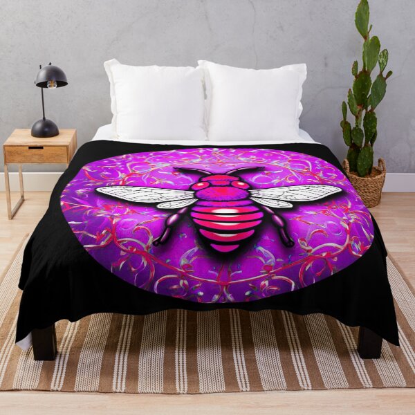 Item preview, Pink Magical Honey Moon Bee designed and sold by SassyArtistry.
