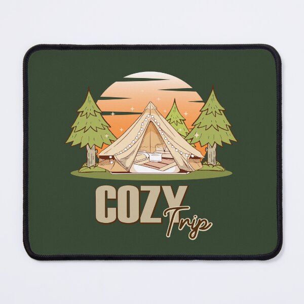 Item preview, Cozy trip Camping Club Green Therapy designed and sold by onzpacesdesign.