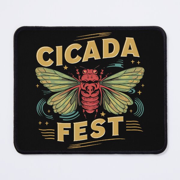 Item preview, CICADA FEST, Colourful cicada festival, Nature lovers designed and sold by shaswag.