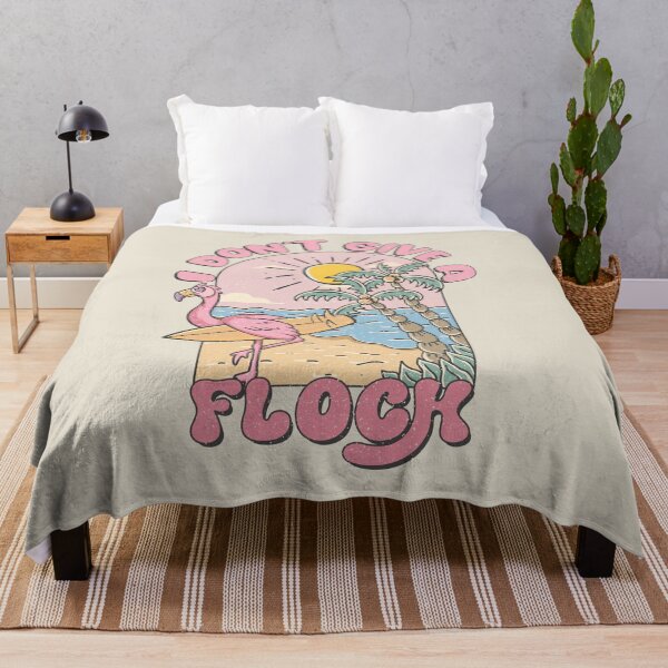 Item preview, I Don't Give a Flock: Flamingo  designed and sold by reddogbuckeye.