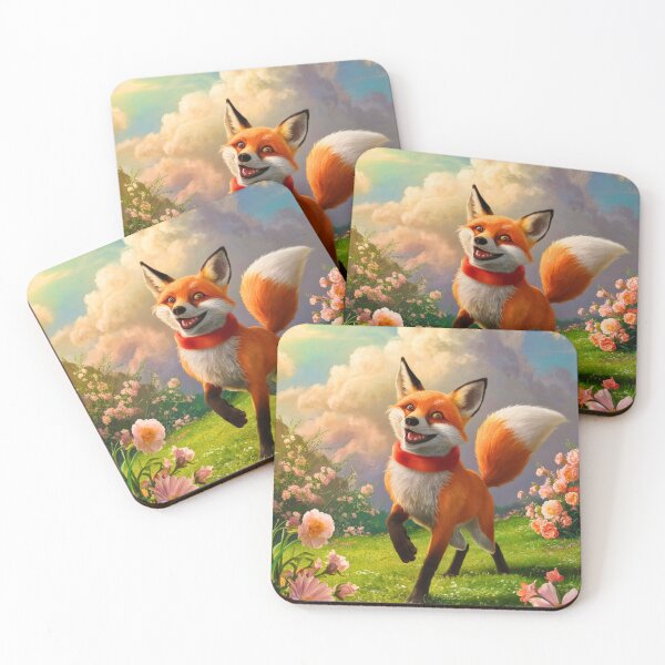 Artikelvorschau, Fuchs-Portrait. Frühlingsfuchs, Blumenfuchs, Fuchsmalerei, Raphael-Stil entworfen und verkauft von FoxVibes.