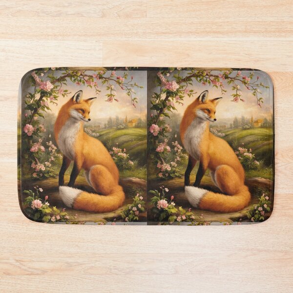 Artikelvorschau, Fuchs-Portrait. Frühlingsfuchs, Blumenfuchs, Fuchsmalerei, Raphael-Stil entworfen und verkauft von FoxVibes.