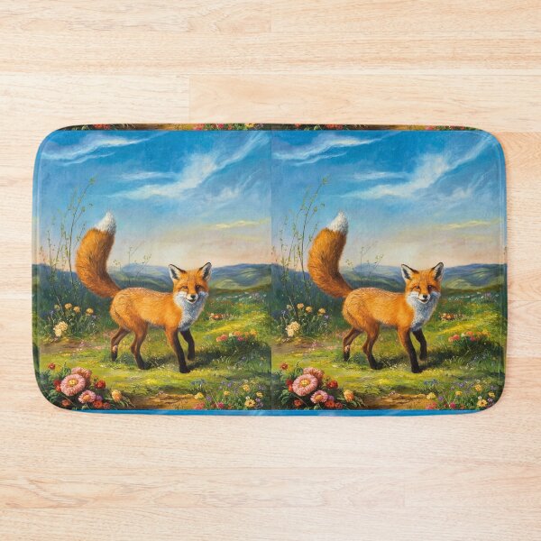Artikelvorschau, Fuchs-Portrait. Frühlingsfuchs, Blumenfuchs, Fuchsmalerei, Raphael-Stil entworfen und verkauft von FoxVibes.