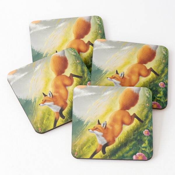 Artikelvorschau, Fuchs-Portrait. Frühlingsfuchs, Blumenfuchs, Fuchsmalerei, Raphael-Stil entworfen und verkauft von FoxVibes.