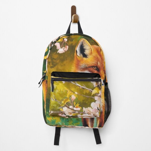 Item preview, Fox Portrait. Spring fox, floral fox, fox painting, Raphael style designed and sold by FoxVibes.