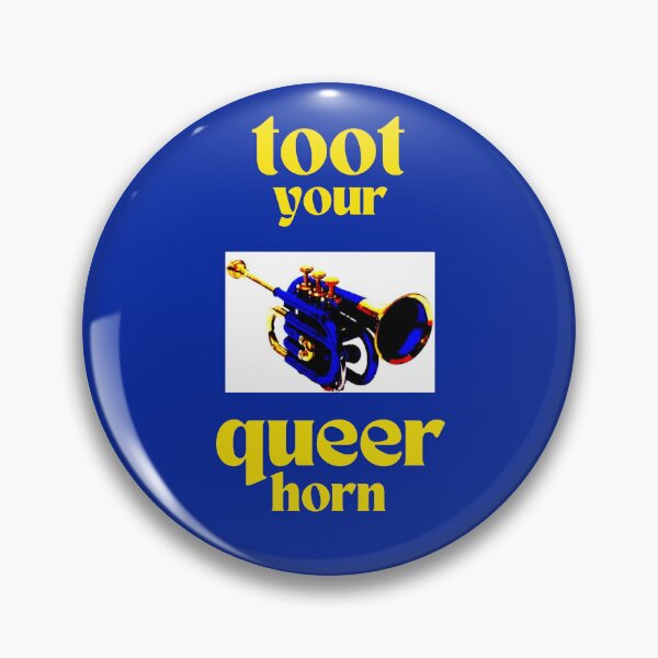 Item preview, Toot Your Queer Horn designed and sold by Devon Spier.