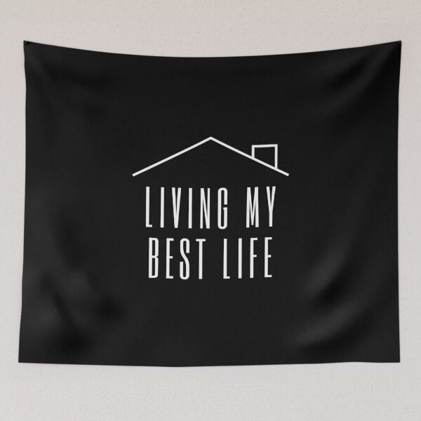 Item preview, Living My Best Life designed and sold by Kingkham-Design.