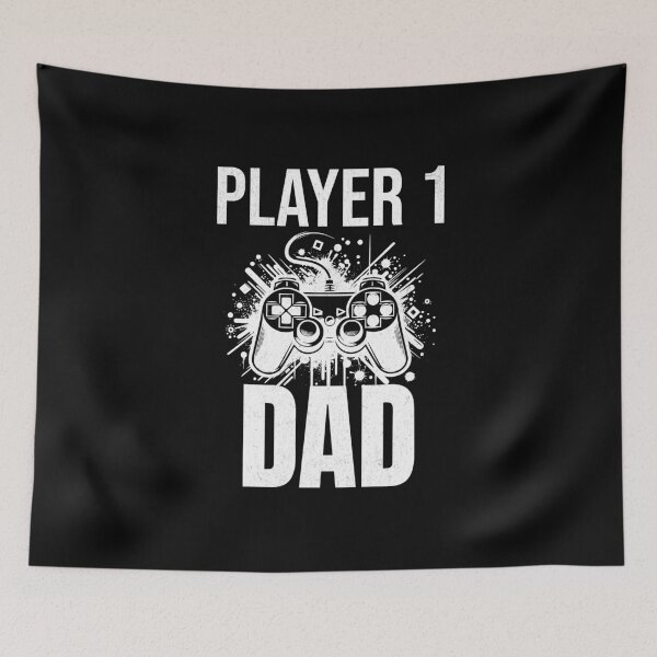 Item preview, Player 1 Dad: Perfect Father's Day Gift designed and sold by InspireHubWear.